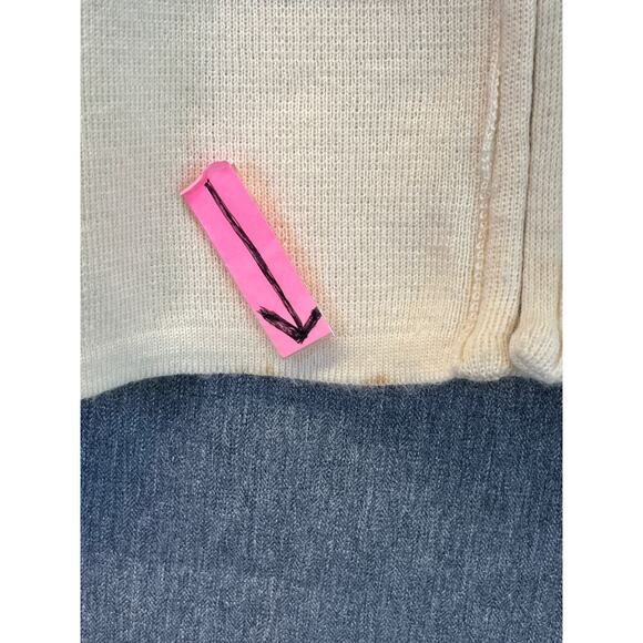 Clorindia Womens Full Jacket Block ColorBlack/White MerinoWool Blend Career Wear - Picture 4 of 10